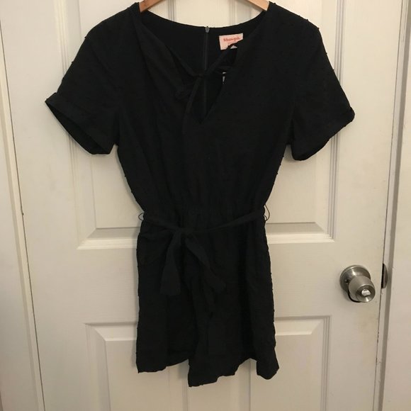 Northern Sun Romper in Black - Picture 2 of 4